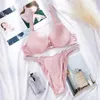 Sexy vs Rhinestone letters ondergoed damespak verzamelen meisjes comfortabele bra set strass lingerie roze lingerie sexy erotische porno