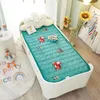 Spieklakens Flanel Bed Platte laken Winter Warm Fleece voor Baby Meisjes Jongens Beddengoed Matrasbeschermer 120 65 cm 240106