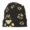 Berets bonito animal padrão bonnet chapéu legal ao ar livre crânios gorros para homens mulheres tricô chapéus quente multifuncional boné