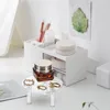 Jewelry Pouches 3PCS Acrylic Cosmetic Display Stand Transparent