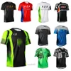 2024 Fashion T-shirt Mountain Bike Suit Foxx Men's T-shirts Men's Bat Shirts Short Sleeve Downhill Quick Dry Breathable Motocross Racing Mountain Enduro Mtb U7hm