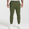 Men's Pants Sports Solid Color Drawstring Casual Skinny Pocket Sweatpants Spring Daily Outdoor Trousers