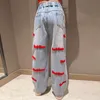 Girls Jeans Spring And Autumn Childrens Clothes Teenage Denim Trousers Female Baby Embroidered Pants 5 7 9 11 13 14Y 240106