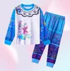 Ragazza Encanto Pigiama Bambini Blu Rosa Mirabel Stampa Maglie e pantaloni a maniche lunghe 2 pezzi Completo per bambini Set di indumenti da notte casual G29883656