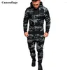 Men's Tracksuits Male Tactical Sports Suit Long Sleeves Camouflage Hoodies Trousers Street Wear Sweatshirt Pants Tracksuit Jogging Suits Men