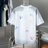 Diseñador Camisetas para hombre Letras Impresas Moda para mujer Camiseta Algodón Camisetas casuales Manga corta Hip Hop Streetwear Camisetas de lujo TAMAÑO S-XXL