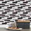 9 27 54PCS Mosaic Brick Tile Stickers For Bathroom Kitchen Wallpaper Waterproof Self adhesive DIY Wall Sticker Home Decor Decal 22291k