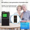 Emergency AM/FM/SW/WB Full Band Radio Mobiltelefon App Remote Control Radio Mini Bluetooth TF Card Player Supporting Ficklight Portable