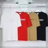 Мужские футболки Мужские футболки Дизайнерские для мужчин Женские рубашки Модные футболки с буквами Повседневная летняя футболка с коротким рукавом для мужчин и женщин Размер одежды S-xxl Fxi3