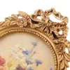 Frames European Retro Bow Po Frame Bulk For Display Picture Desktop Gold Resin Vintage Tiny