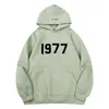 American Tide Heavy 1977 Hooded Sweater Suit Men's Fall and Winter Sports and Leisure Pants Loose Trend Two-piece Set