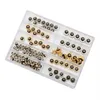 Promotion New 60pcs Watch Crown for Copper 5 3mm 6 0mm 7 0mm Silver Gold Repair Accessories Assortment Parts2110