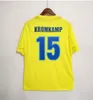 2005 2006 Villarreal Retro Soccer Jerseys Home Yellow 05 06 Classic Vintage Football Shirt Thai Quality Camisa de Futebol Riquelme Forlan Kromkamp Cazorla