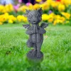 Garden Decorations Dragon Sculpture Decor Harts Ornament för Yoga Room Pose Patio Yard Lawn Porch Figurine