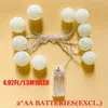 1Set, Thread Ball LED Fairy String Lights, Energy Efficient Decorative Fairy Lights, LED String Lights For Outdoor Indoor Bedroom Wedding Party Decor