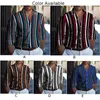 Men's Casual Shirts Mans Clothes Shirt Daily Party T Dress Up Band Collar Button Down Lapel Neck Long Sleeve For Male Man