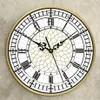 Orologio Big Ben Orologio da parete moderno e contemporaneo Orologio da parete retrò silenzioso senza ticchettio Orologio da parete inglese Home Decor Gran Bretagna Londra Regalo X070296L