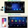 Double Din Car Stereo O Radio Apple CarPlay Android Auto och Backup Camera Bluetooth 7 Inch Touch Screen Car O MP5 Player FM USB SD AUX Mirror Link5212265