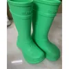 1: 1 Cheat Paris Cross Rain Boots platforma kolan high buty designerskie buty solidny kolor