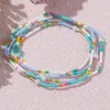 Braccialetti a maglie Go2boho Perle d'imitazione Stack Piccoli semi di perline Gioielli di ordito 2024 Fatti a mano Minimalisti Unisex