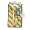 Mini saxophone en forme de trompette pour fumer à la main, tuyaux de tabac avec écrans métalliques, filtre en maille, articles de nouveauté, broyeur cadeau, outils de fumée pour emballages d'herbes sèches