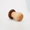 Storage Bottles With Holder Box Restaurant Toothpicks Hole Mushroom Kitchen Organizer Wood Creative Desktop