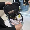 Cosmetische tassen Canvas make-up reisetui Modebloem toilettas voor dames Meisjes Draagbare opslag Organzier Case