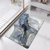 Bathroom Rugs Soft Diatomaceous Earth Floor Mat Super Absorbent Toilet Carpet Door Foot Mats Bath Nonslip Rubber Shower Rug Pad 240108