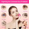 Verbeterde Pocket Mini Ring Gezicht Oog Massager Spier Verstevigende Anti-Aging Relief Ogen Donkere Kringen Ogen Wallenvermoeidheid 240106