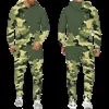 Spring Autumn Camouflage Hoodie/Pants/Suit Men Women Casual Hooded Pullover Sweatshirt Set Tracksuit 2 Pieces Sportswear Outfits 240108
