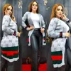 NUEVOS suéteres de mujer Y2K Jumpe Suéter largo con cuello en V Cárdigan Abrigos de diseñador chaquetas de gran tamaño