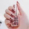 18ml Metallic Gel Nail Polish Stainless Steel Mirror Varnishes Metal Silver Glitter Diamond Art Decorations Health 12 Colors 240106