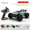 1 16 70KMH ou 50KMH 4WD voiture RC avec télécommande LED camion monstre à dérive à grande vitesse pour enfants vs Wltoys 144001 jouets 240106