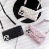 Fashion Women's Phone Cases with Crossbody Strap Back Cover for Women Phone Case for iPhone 15 14 13 12 11 pro max Card Holder Mobile Cover