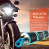 Динамики MT487 Bluetooth-динамик с креплением на руль Светодиодный экран Музыкальный плеер Многофункциональный мотоциклетный Bluetooth-динамик для мотоциклов