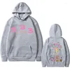 Herrtröjor designer hip hop trend skate dränering gäng hoodie män kvinnor mode konstnärlig känsla unisex kawaii fuuny casual tröjor