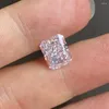 Löst diamanter Meisidian 6A White CZ 8x10 4 CTS Strålande krossad skurna kubiska zirkoniumdiamantpris per karat