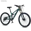 Fahrräder 27,5 26 Zoll Soft Tail Mountainbike Hydraulische Scheibenbremse DH Bike Einstellbare Doppelschulter Ölgabel MTB BicycleL240105