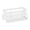 Kitchen Storage Sink Drain Rack Carbon Steel Spice Sponge Stand Detergent Holder Dish Towels Shelf Organizer