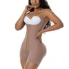 Shapers Femmes Body sans manches à poitrine ouverte avec ceinture de mise en forme Shapewear Femmes Tummy Control Taille Entraîneur Body Shaper Minceur