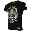 VSZAP Mma Thai Boksen Witte Lotus Goud Sier Multi Gym Vechter Vechtsporten Jujitsu Training T-shirt Fiess Mannen