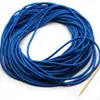 Ligne en caoutchouc élastique solide de 2 mm de diamètre, corde de pêche de haute qualité, couleur vert bleu naturel et couleur rouge, 240108