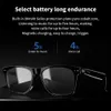 Lunettes de soleil E13 lunettes intelligentes sans fil Bluetoothcompatible 5.0 lunettes de soleil avec casque Bluetooth Sports de plein air appel mains libres musique