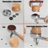 Aufbewahrungsflaschen Espresso Tamper Distributor Zubehör Kit Rührer Werkzeuge für Bar Home Office 58 mm (5 Stück)