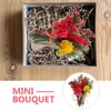 Fleurs décoratives 6 pièces Mini Bouquet sec fleur séchée mariage naturel préservé