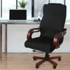 Ml Size Office Stretch Spandex Chair Cover Anti-Fouling Computer Seat Cover borttagbart kontorsstolskydd för Home EL 240108