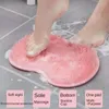 Bath Mats Non Slip Bathroom People Artifact Soles Suction Lazy Household Rubbing Foot Brush Pads Cups Belt Massage