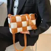 Designer tissé sacs caméra épaule bandoulière sac en cuir rabat cross body A-12 sac à main de luxe femmes portefeuille sac à main patchwork couleur le cadeau