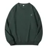 Al-Yoga Acco Crew Neck Pullover Warm Sweatshirts Silver 3Dロゴ