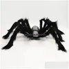 Other Festive Party Supplies Halloween Spider Decorations 75Cm Bar Haunted House Garden Home Horror Decoration Drop Delivery Dhr6Q